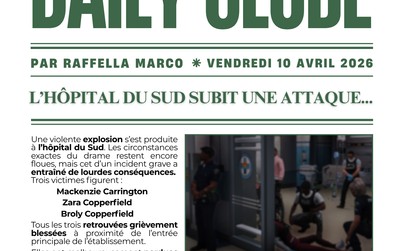 📰 Une grave attaque à l'Hôpital...