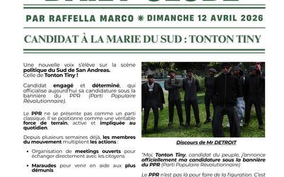 📰 Un candidat à la Mairie du Sud !