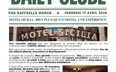 📰 Ouverture de l'hôtel Sicilia