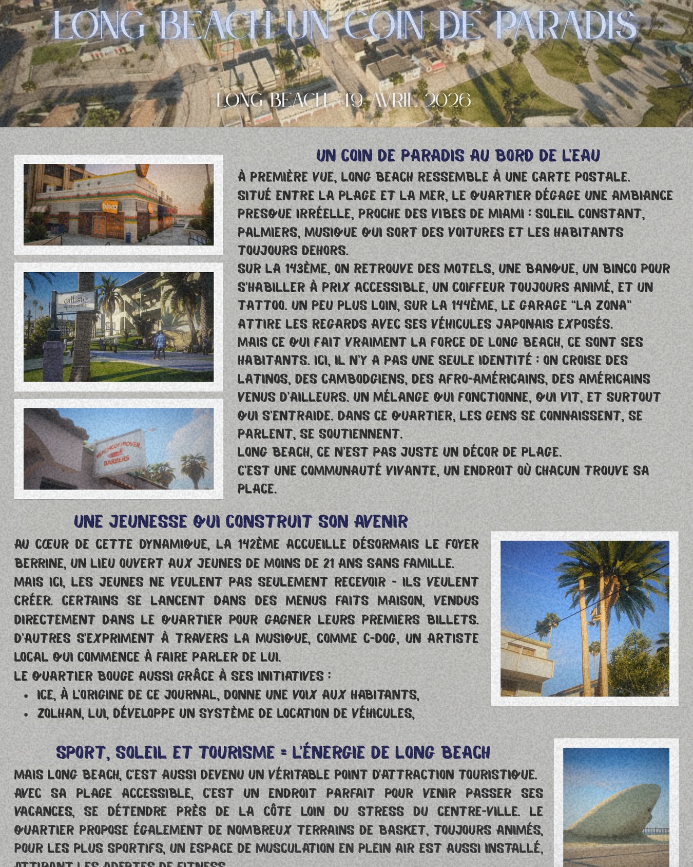 📰 Le Long Beach News — Volume 1