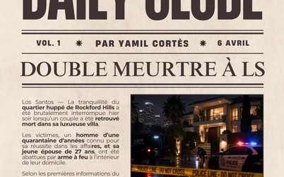 📰 Enquête — "Double Meurtre à LS" Vol. 1