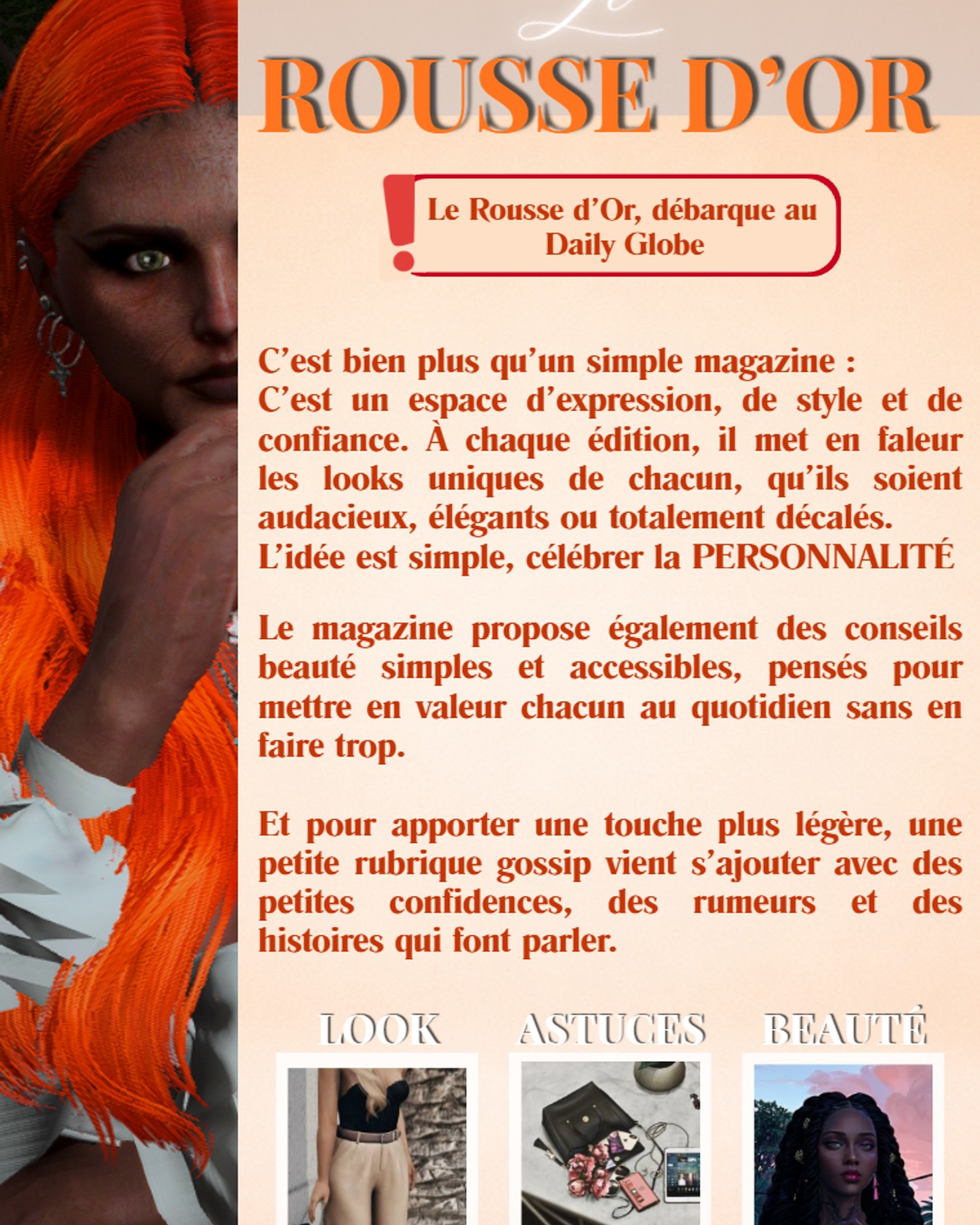 ✨ La Rousse d'Or — Volume 1